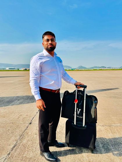 On the tarmac with my luggage. If an advocate is giving you their time, it means you are either a high-paying client or very important to them. Time is our most valuable asset.