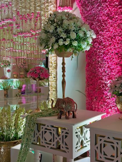 Regal Indian Traditions: A Symphony in Pink & Gold photo 29