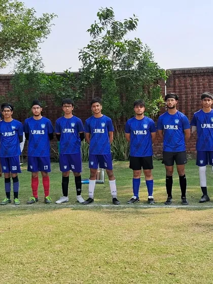 Our senior boys team posing before a CBSE tournament match. They are prepared to compete and make the school proud.