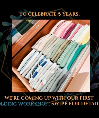 A perfectly file-folded drawer is not just beautiful, it's incredibly practical. This technique allows you to see all your clothes at once, making it easy to pick an outfit without disturbing the entire pile.