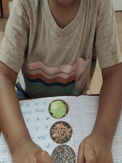 These images show the various activities we did to help children understand the significance of Independence Day, from learning about national symbols to making tricolor art.