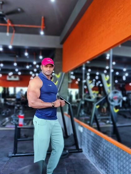 Feeling strong after a good session. The gym environment is all about positive energy and pushing your limits.