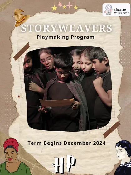 Announcing our "Storyweavers" playmaking program, where children aged 7-10 will create a unique play blending history and fantasy.