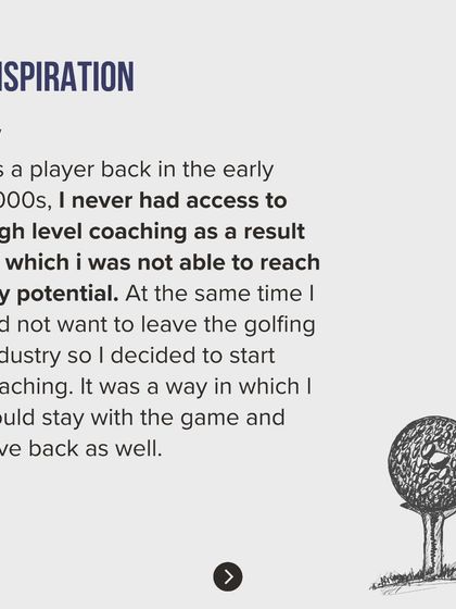 My journey into coaching began because I lacked access to high-level, data-driven instruction as a player. This inspired me to build an academy system that gives today's athletes the tools I never had.