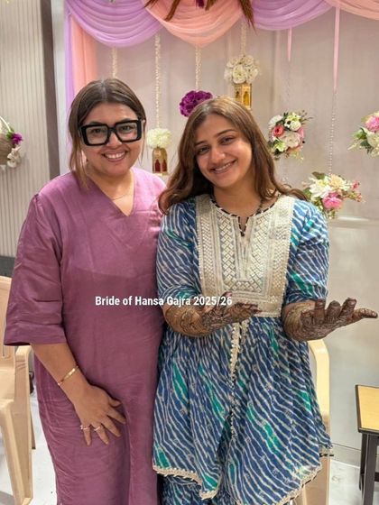 A proud moment with another one of my beautiful brides. Her happiness and trust in my work are the greatest compliments an artist can receive.