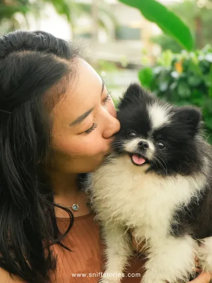 A simple kiss, a quiet cuddle. These are the heartfelt gestures that define the bond we share with our pets. My photography is about preserving these intimate moments of love and companionship that make your relationship so special.