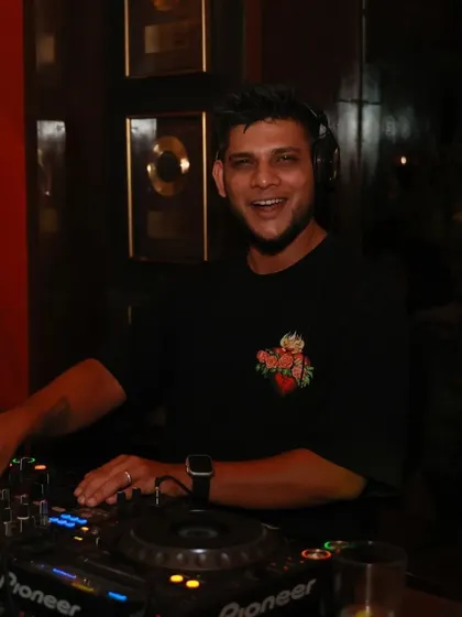 A happy, candid shot of me at the decks. I truly love what I do.