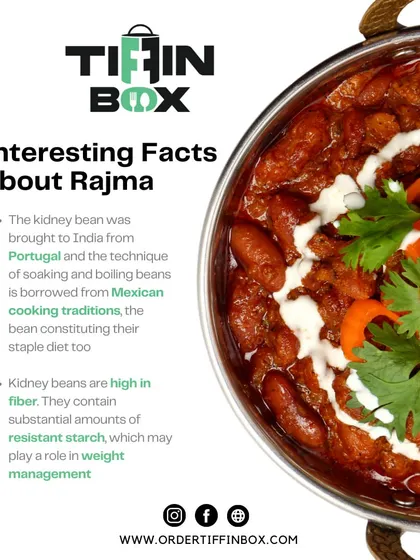 Did you know Rajma was brought to India from Portugal? Our Rajma Masala is a high-fiber, protein-packed dish that is both healthy and incredibly tasty.