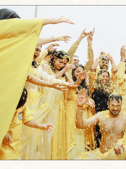 Vibrant Haldi & Mehendi photo 17