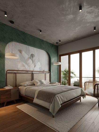 Akashraj V R - Residential Interior Design Serene Bedroom Retreats photo 7