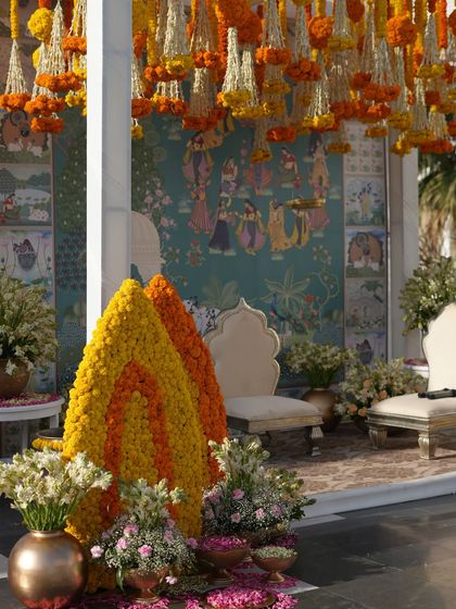 The Wedding Square - Wedding Design & Styling Vibrant Pre-Wedding Celebrations photo 43