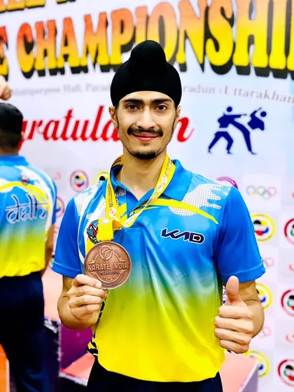 This Bronze medal with the Delhi Team was incredibly important. It represents the collective spirit and fight of our young team, proving our strength as a unit.