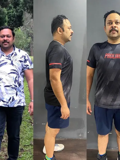 Fitness is more than how you look, it's about your health. In just 3 months, this client lost 10 kg and reversed his pre-diabetic condition through a combination of targeted exercise and a disciplined diet.