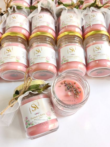 Candles with a K - White-Label Candle Manufacturing Wedding & Anniversary Favors photo 20