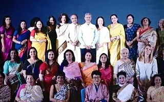 A closer look at the group photo from the book launch, with Minister Dr. S. Jaishankar. We were happy to be part of this special occasion.