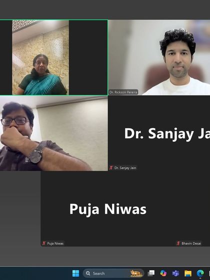 A screenshot from the webinar on advanced minoxidil formulations. Sharing knowledge virtually allows us to connect with a wider audience of doctors and ensure the latest science reaches more patients.