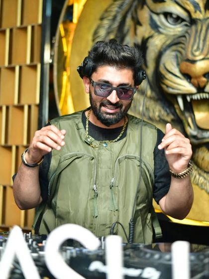 Lost in my vibe at Badmaash. A moment of pure focus and enjoyment.