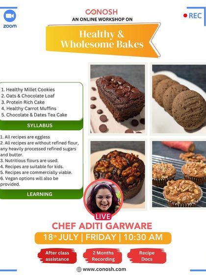 Conosh - Online Culinary Workshops Healthy & Special Diet Cooking photo 30