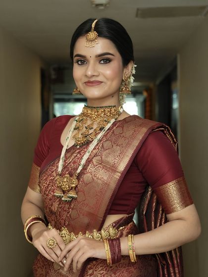 This image captures the dewy, glowing finish of the skin. My goal is to create a complexion that looks healthy, hydrated, and luminous in person and in photos.