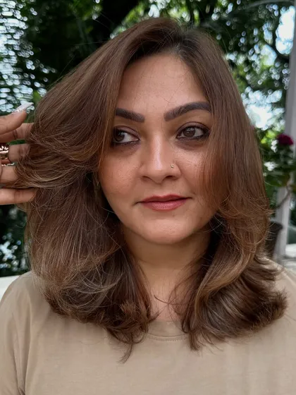 A collection of my hair transformations featuring beautiful warm tones. From caramel to copper, these colors are perfect for adding a sun-kissed glow and dimension.