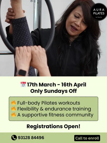 Registrations are open for our 30-Day Pilates & Cardio Summer Body Challenge! Get ready for full-body workouts, flexibility training, and a supportive community.