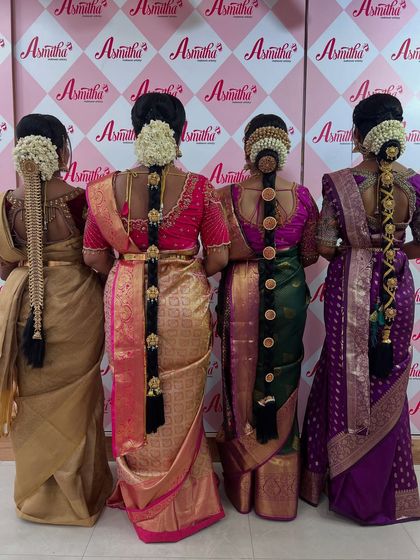 Asmitha Makeover Artistry - Professional Beauty Artist Courses Advanced Bridal Hairstyling photo 9