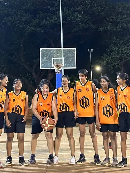 The Rim Raiders team, coached by one of our star organizers. They bring the heat to every game.