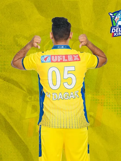 Proudly wearing the number 05 for the Central Delhi Kings. I carry the same passion onto the field as I do during my coaching sessions.