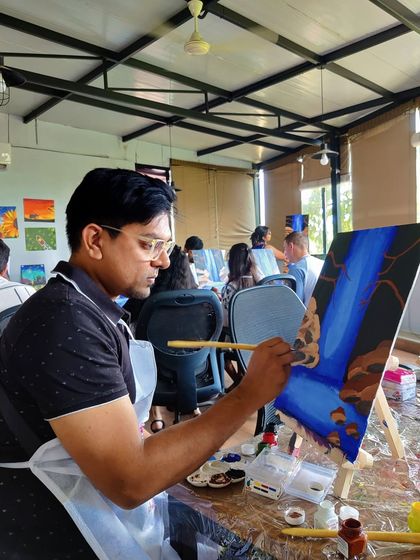 Paint Bar - Public Art Workshops & Experiences Sip & Paint: The Classic Experience photo 8