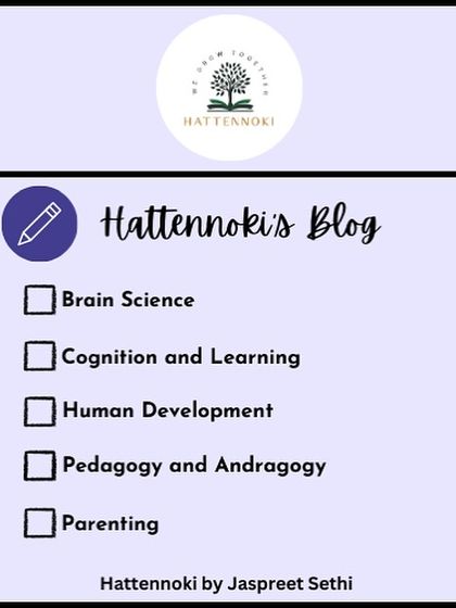 Hattennoki - Academic Tutoring & Enrichment Programs My Philosophy: Nurturing the Whole Child photo 5