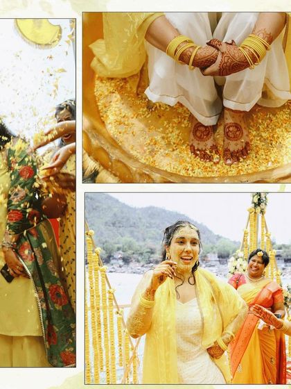 Vibrant Haldi & Mehendi photo 14