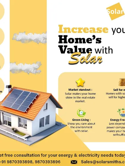 I can help you increase your home's value with solar. It makes your home a market standout, allows you to sell for more, and provides energy freedom.