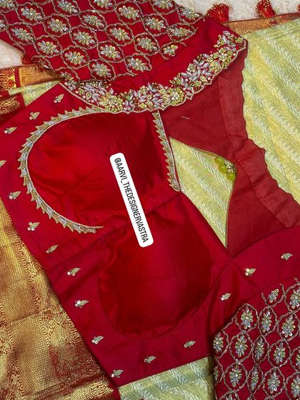 Aarvi The Designer Vastra - Custom Ethnic & Bridal Wear Design Exquisite Bridal & Saree Blouses photo 90