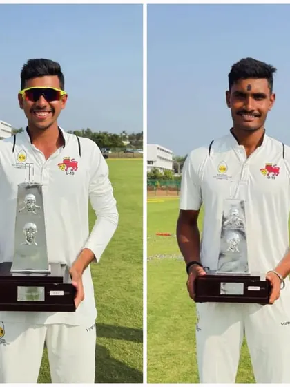 The path to the top requires dedication. We congratulate our players Manan Bhatt and Akash Pawar on their selection for the U-19 National Cricket Academy (NCA) camp.