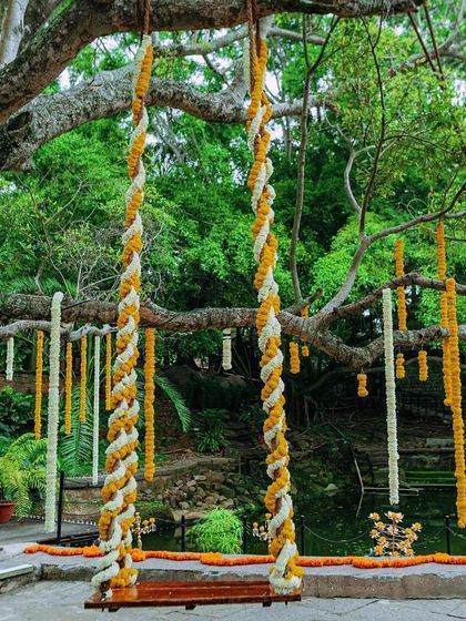 Flinters Management - Custom Wedding Design & Decor Vibrant Haldi Carnivals photo 26