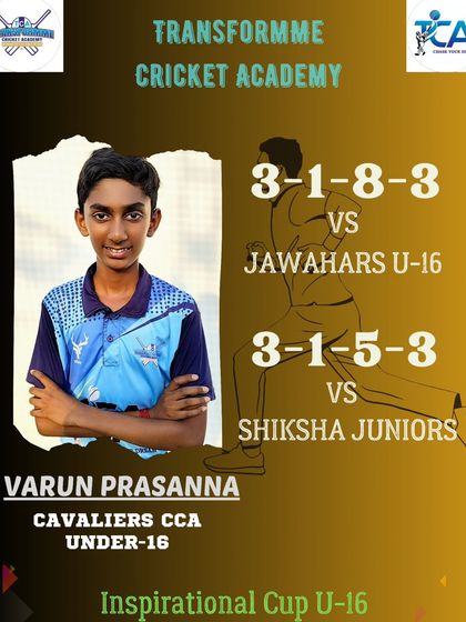 Transform Cricket Academy - Advanced Competitive Cricket Training Pathway to the Pros: KSCA League & Beyond photo 35