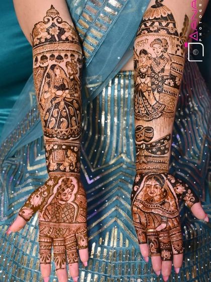 Pradeep Mehandi Art - Bridal Mehandi Packages Your Story, Drawn on Your Hands photo 39