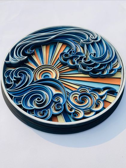 Best of Bharat - 3D & Sculptural Wall Art 3D Layered Shadow Boxes photo 9