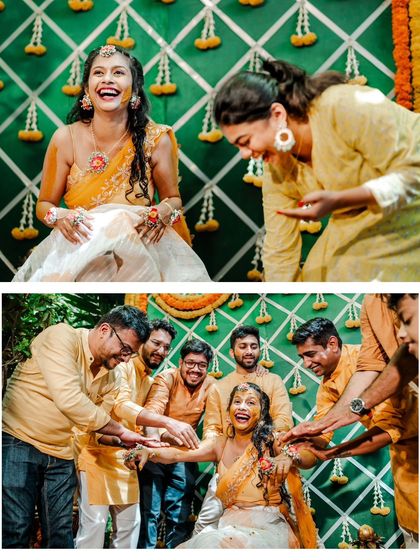 AJ Picture Company - Maternity & Baby Shower Photography Vibrant Celebrations: Haldi & Family Fun photo 29