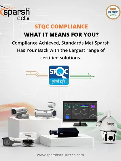 With the largest range of STQC-certified solutions, I have your back. My systems meet the highest standards of compliance, ensuring your security is future-ready and backed by technology that is Made in India.