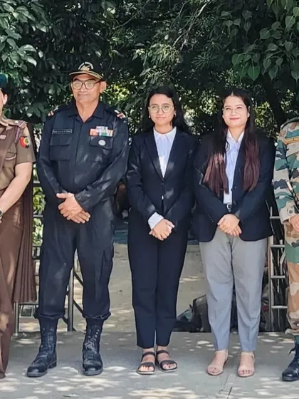 A group photograph after delivering a lecture to NCC cadets. It is an honor to engage with disciplined and motivated young individuals who are the future of our nation.