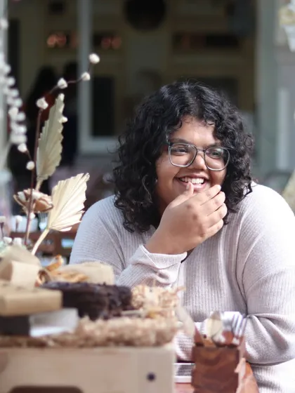 A candid shot of a woman's pure happiness during her surprise. This is what I sell: happiness.
