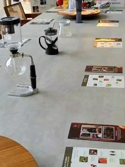 A closer look at the syphon brewer and other equipment used in our hands-on coffee workshops.