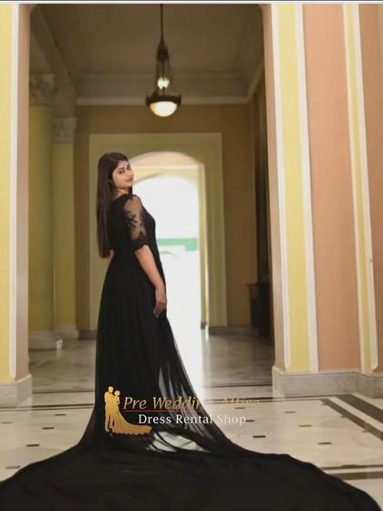 Pre Wedding Attire - Pre-Wedding Outfit Rental Dramatic Flying & Trail Gowns photo 22