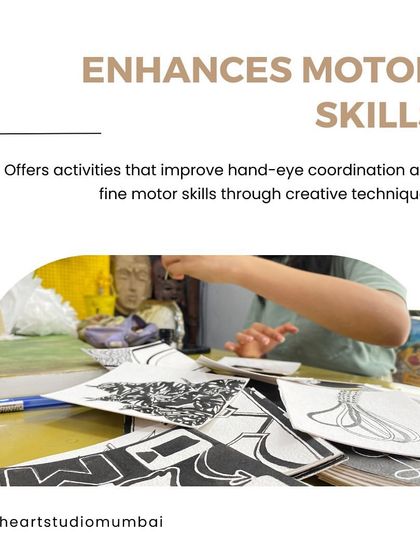 Our programs are designed to enhance fine motor skills. Through creative techniques in drawing, painting, and sculpting, we offer activities that improve hand-eye coordination in a fun and engaging way.