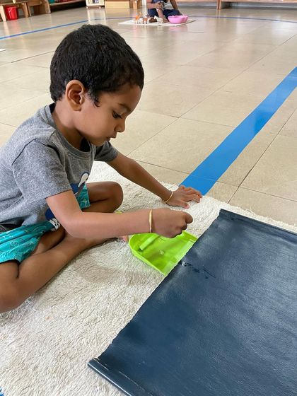 Siksha Montessori - Montessori Preschool & Kindergarten (Ages 2.5-6) Practical Life: Building Independence photo 31