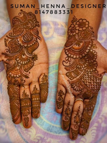 Suman Mehndi Designer - Festive & Party Henna Elegant Arabic & Indo-Arabic Styles photo 5