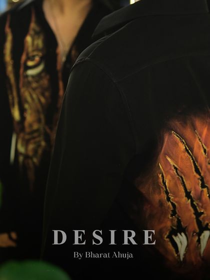 A statement from the back. The design continues with claw marks, ensuring your exit is as memorable as your entrance. This is 360-degree style.