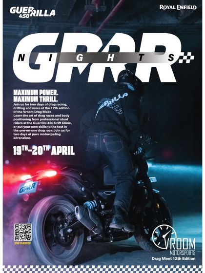 Royal Enfield's GRRR Nights, a free drag and drift clinic for attendees. This is a perfect example of an interactive brand activation that creates a deep connection with the audience.