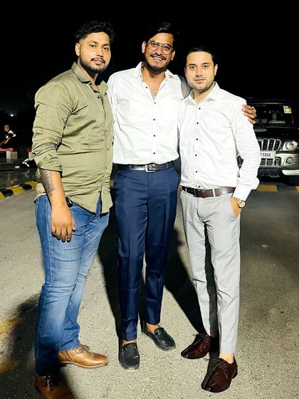 With my advocate colleagues after a long day. We stand together, both in and out of the courtroom.